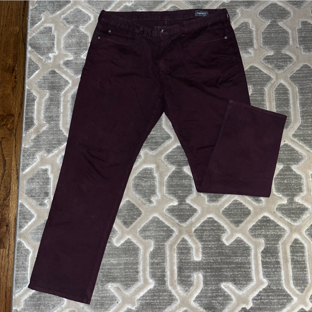Maroon bonobos pants